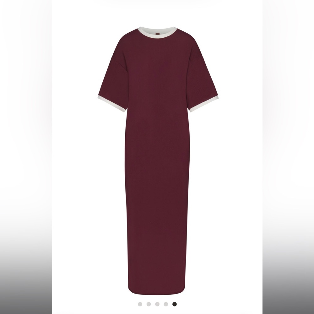 Women's Burgundy  Dress